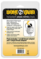 Aroma Topper 2 Pc - Small and Large Easy Flip Cap Sniffer Caps